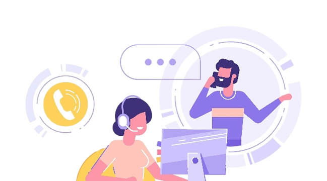 Contact illustration